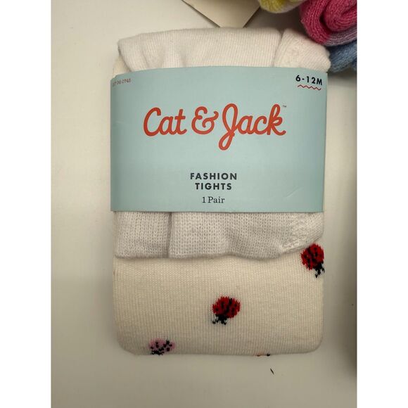 Cat & Jack tights/socks bundle 6-12 m - Picture 2 of 4